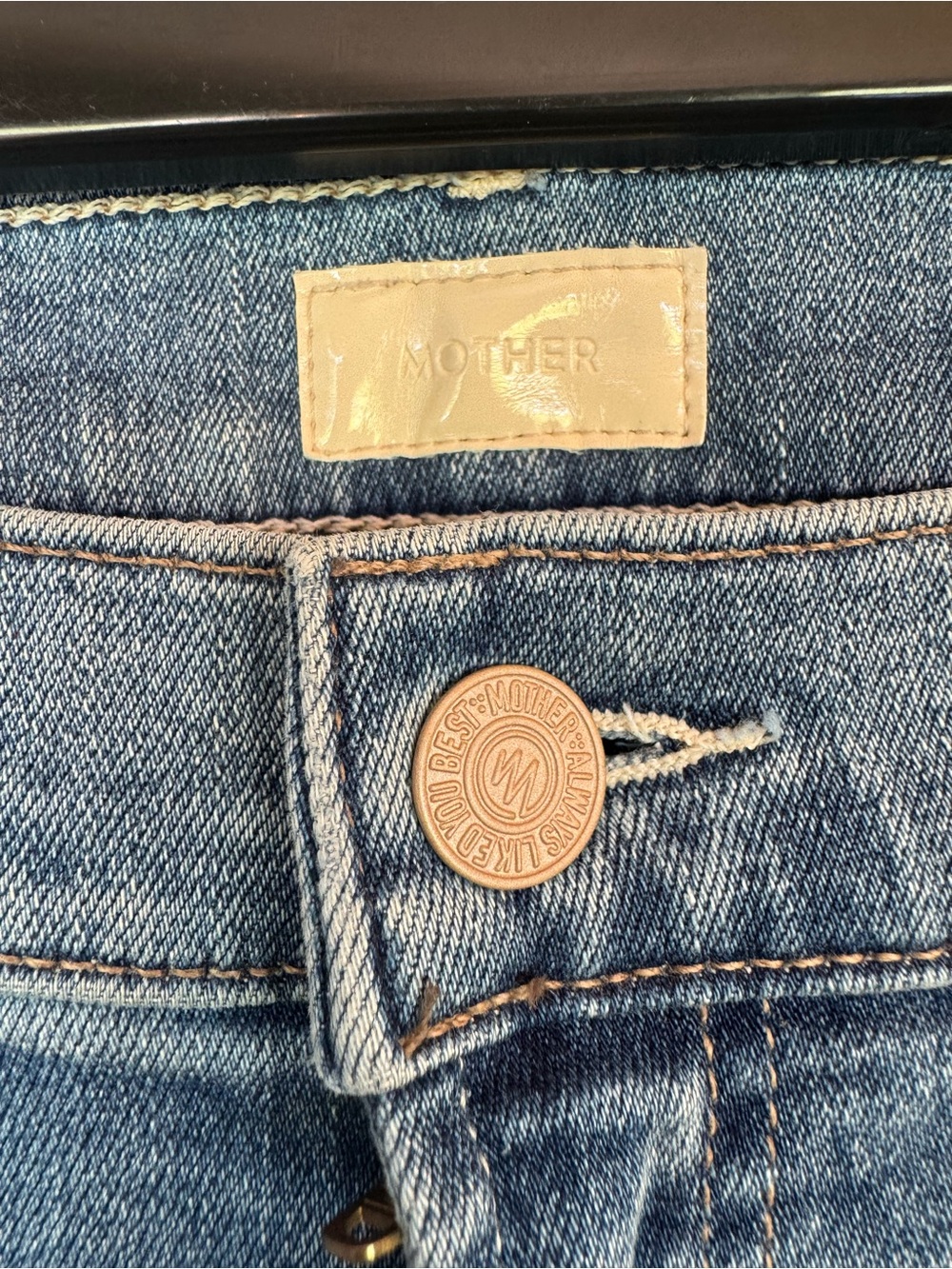 MOTHER Rascal Slit Hem Undone Jeans - Picture 5 of 8